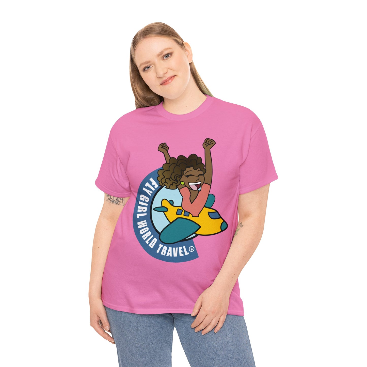 FlyGirl Unisex Heavy Cotton Tee