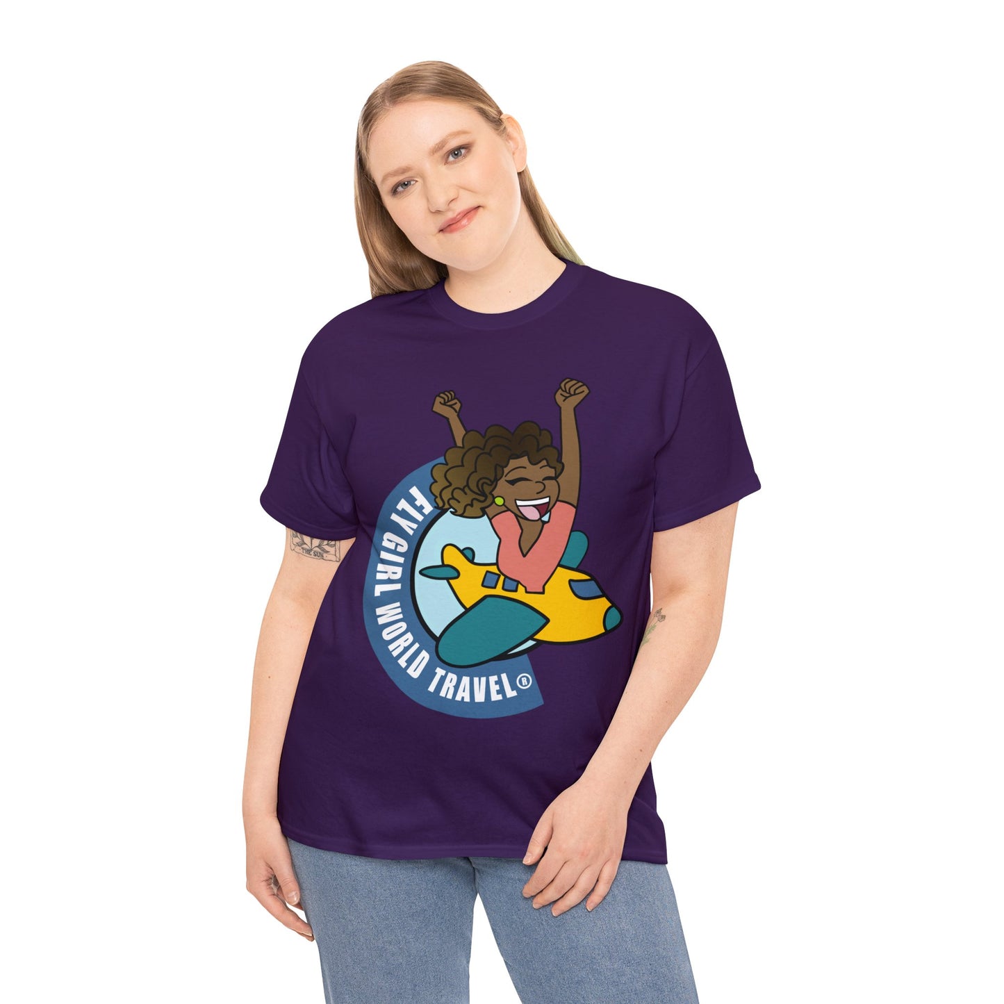 FlyGirl Unisex Heavy Cotton Tee