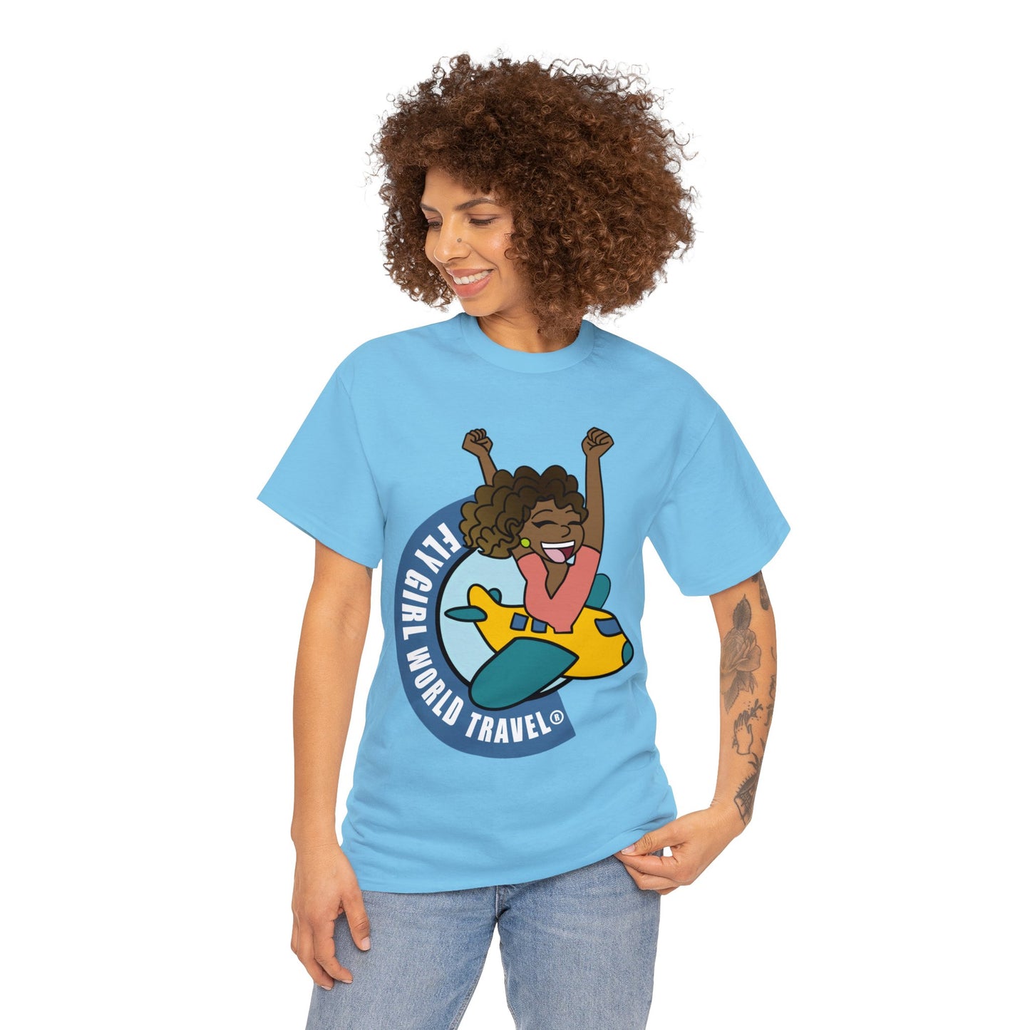 FlyGirl Unisex Heavy Cotton Tee