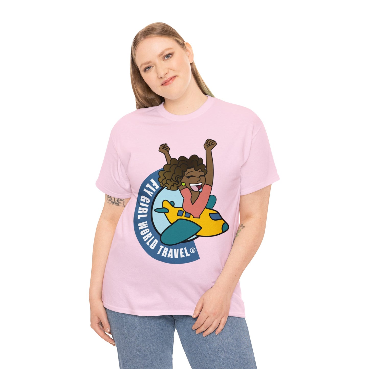 FlyGirl Unisex Heavy Cotton Tee