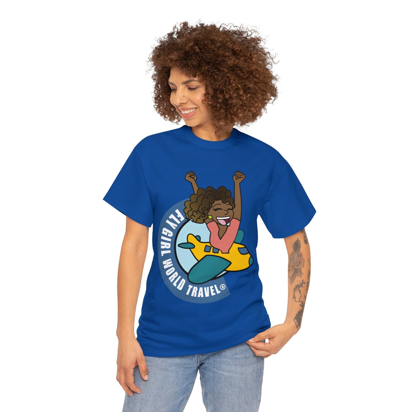 FlyGirl Unisex Heavy Cotton Tee