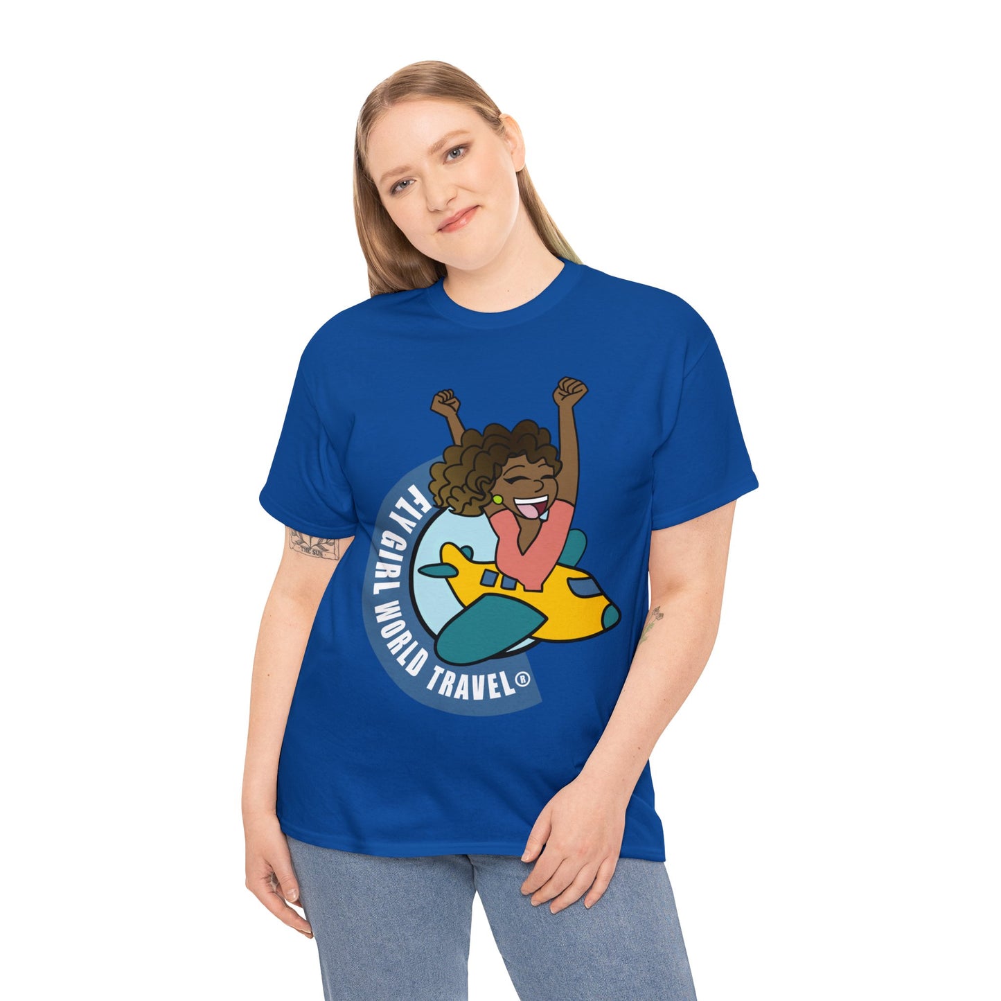 FlyGirl Unisex Heavy Cotton Tee