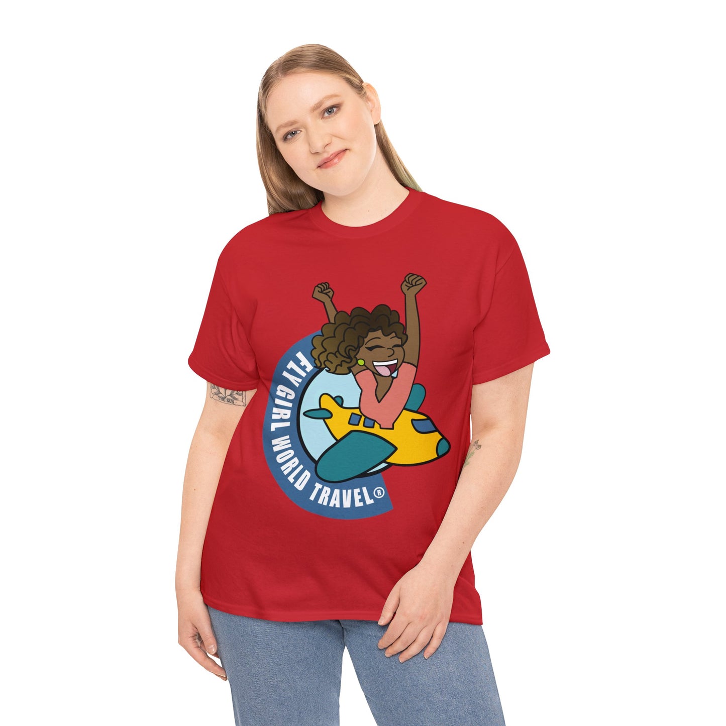 FlyGirl Unisex Heavy Cotton Tee