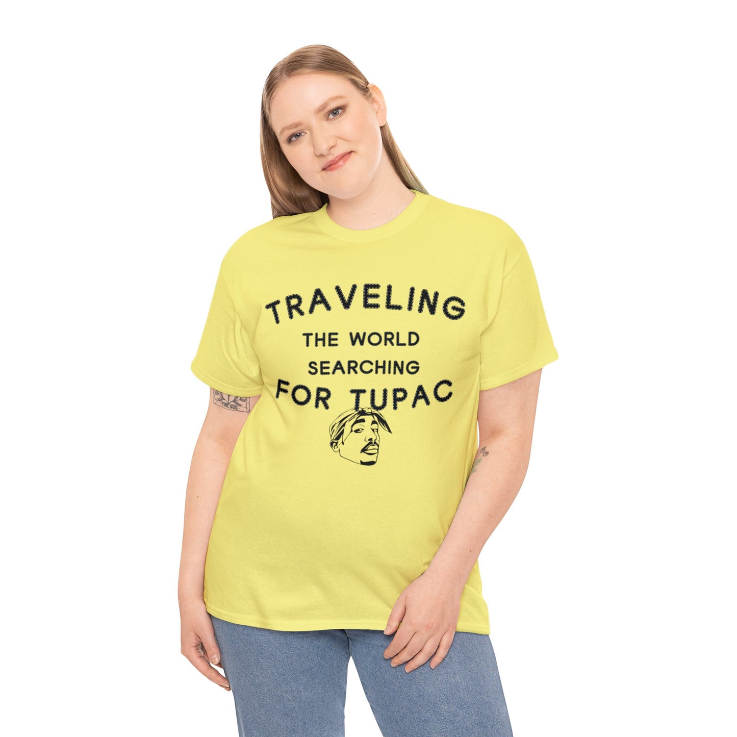 Searching For 2Pac -Plain Tee