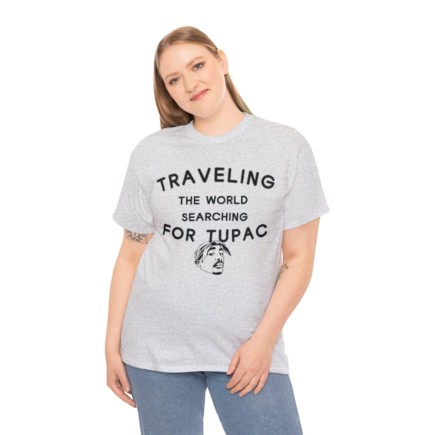 Searching For 2Pac -Plain Tee