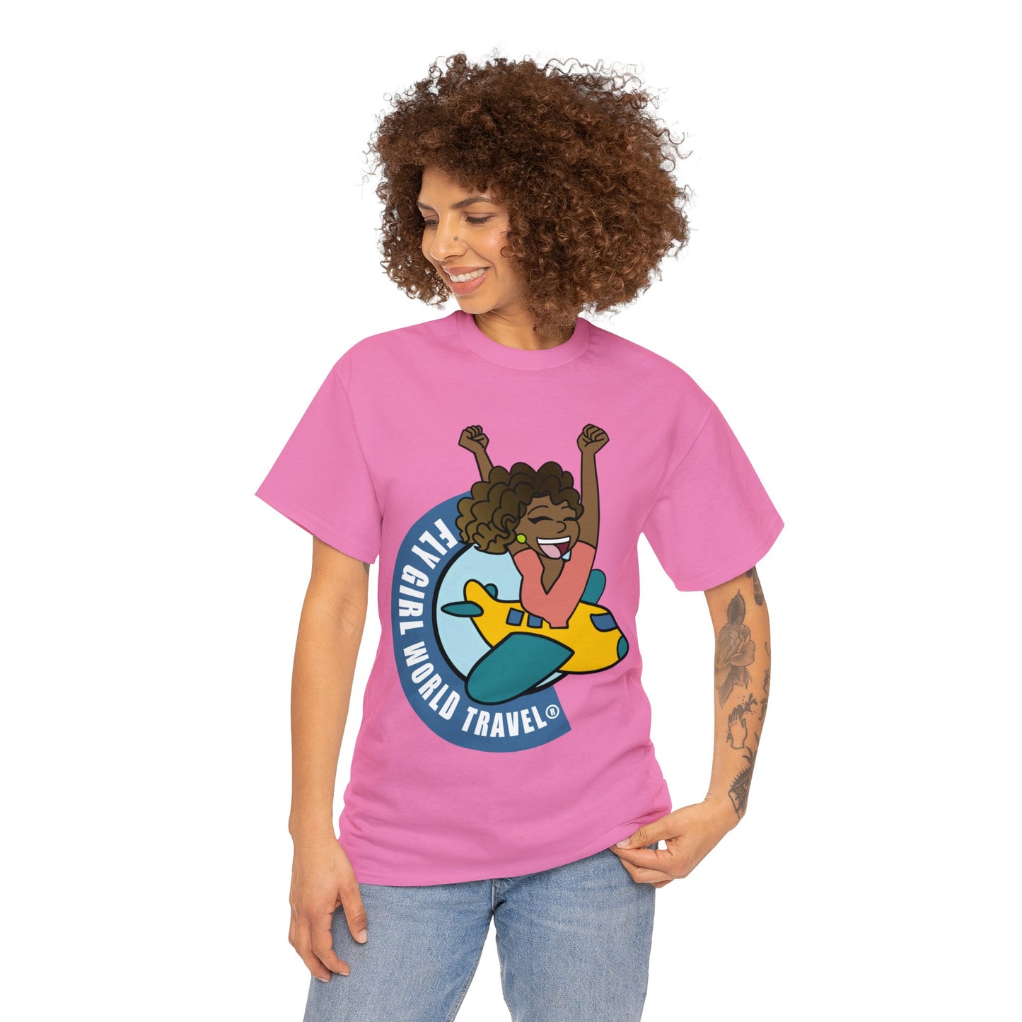 FlyGirl Unisex Heavy Cotton Tee