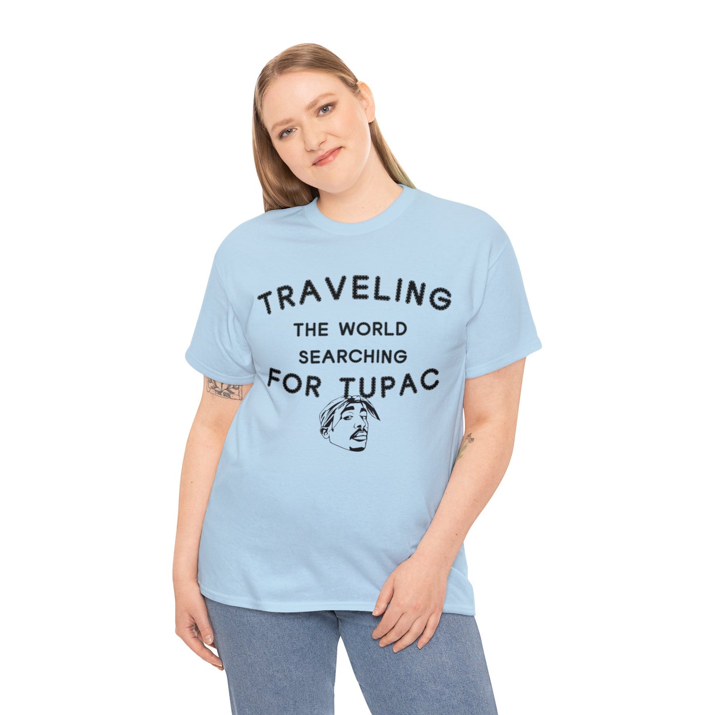 Searching For 2Pac -Plain Tee