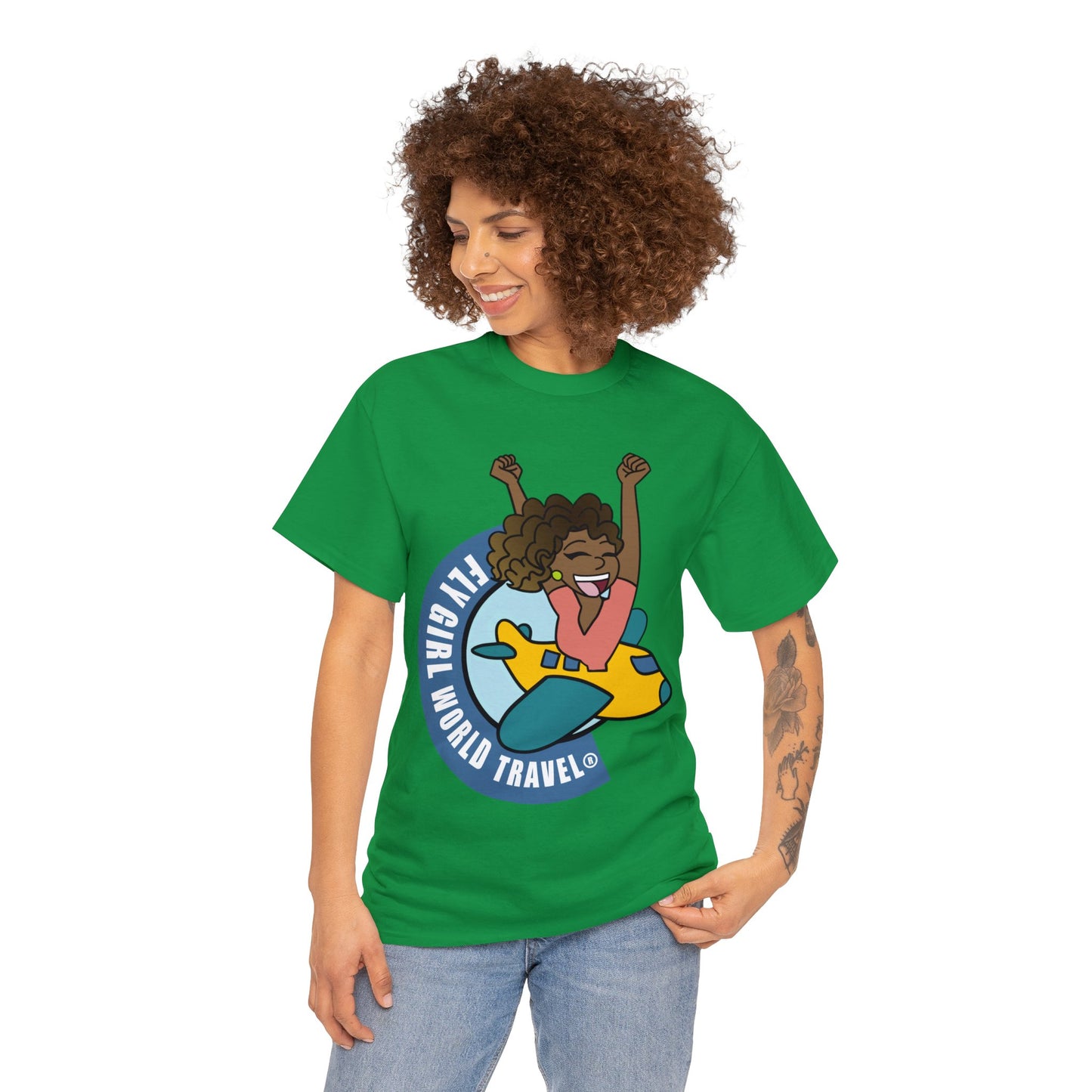 FlyGirl Unisex Heavy Cotton Tee