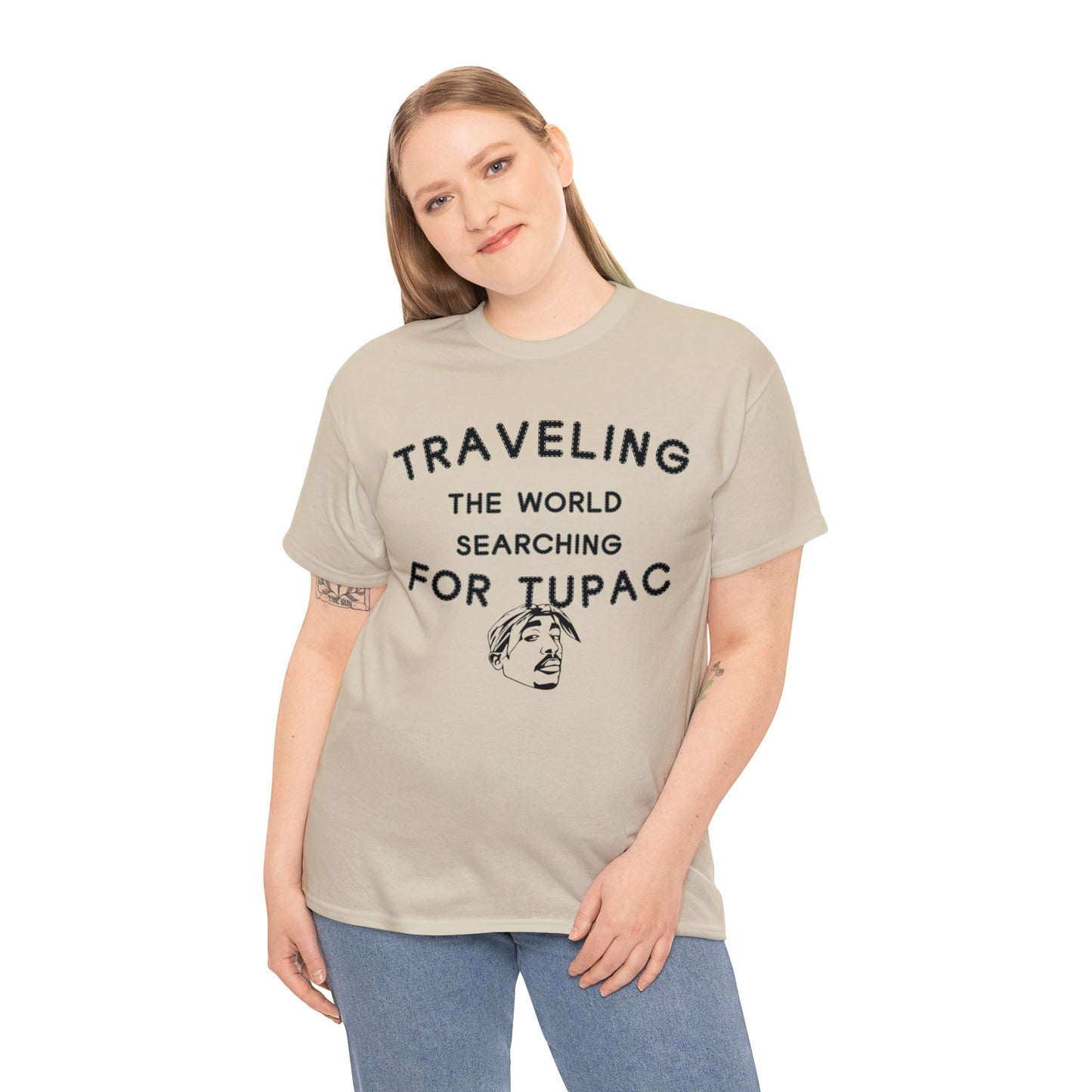 Searching For 2Pac -Plain Tee