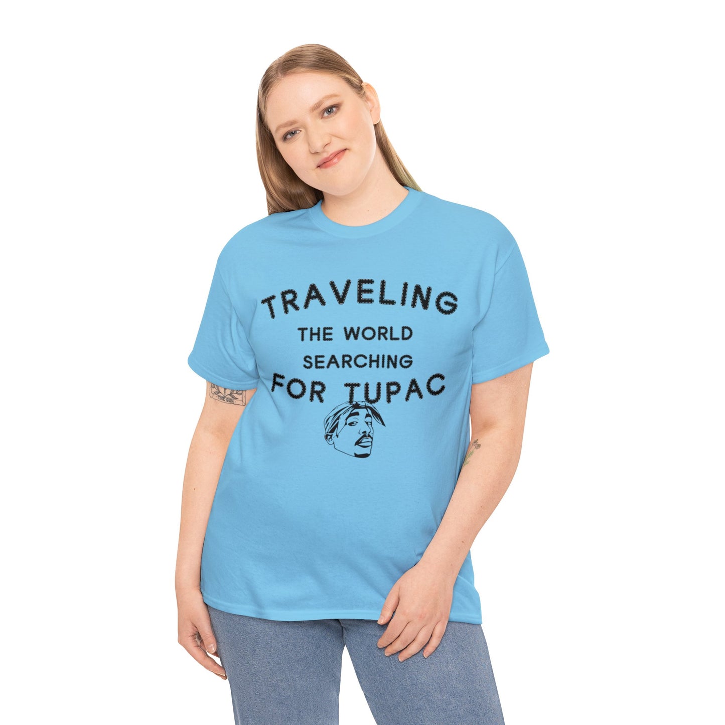 Searching For 2Pac -Plain Tee