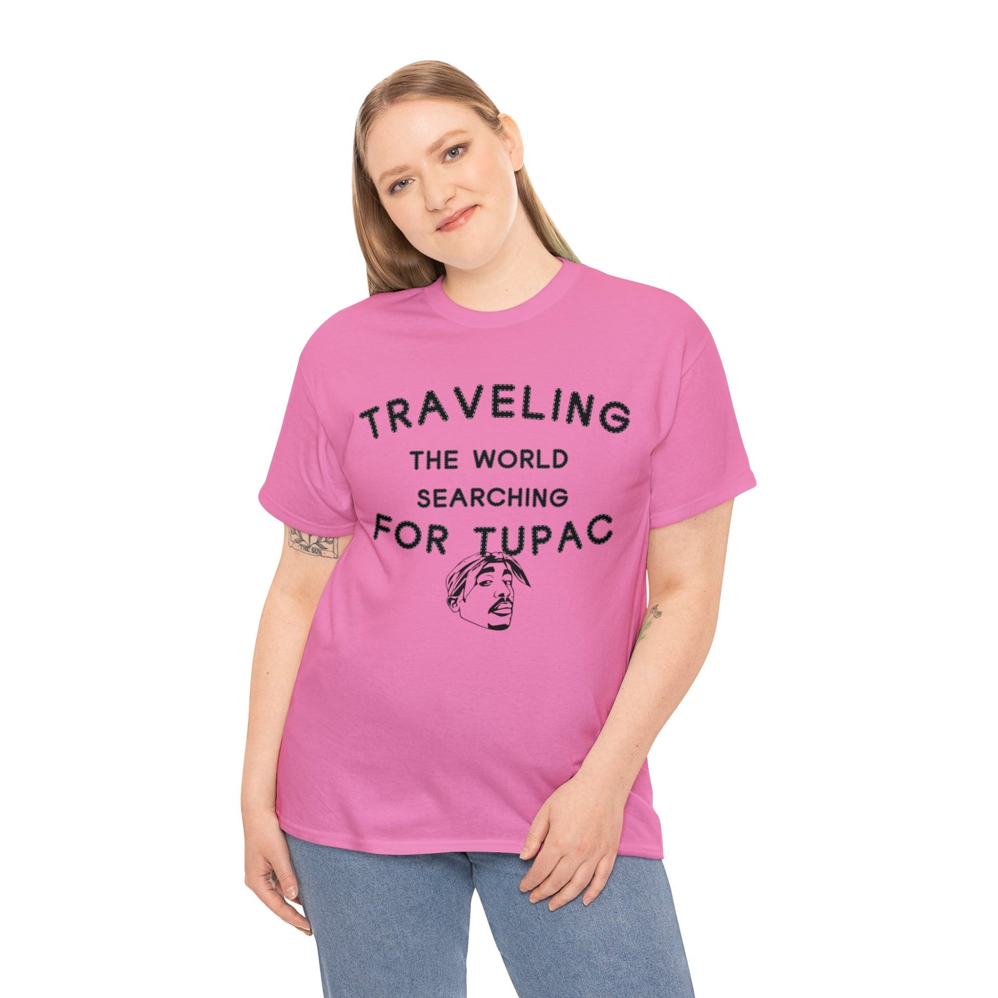 Searching For 2Pac -Plain Tee