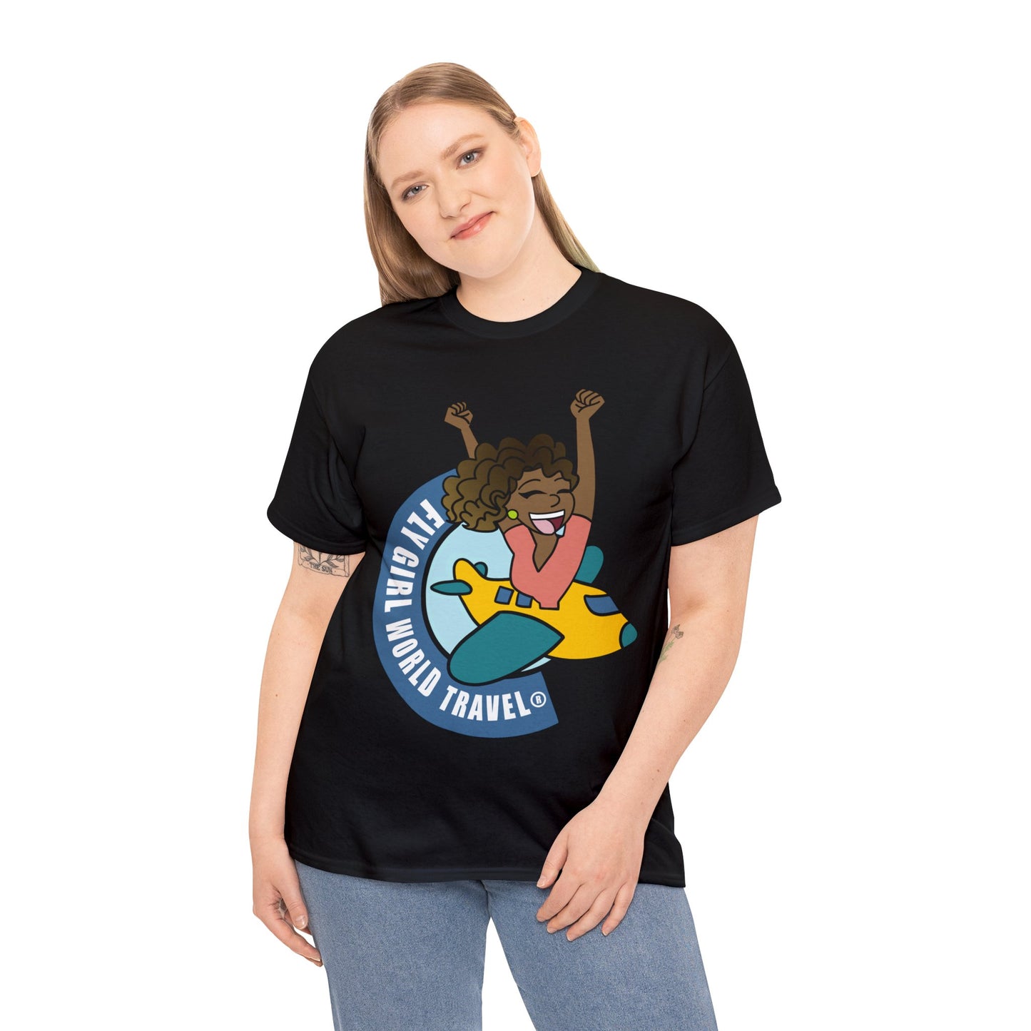 FlyGirl Unisex Heavy Cotton Tee