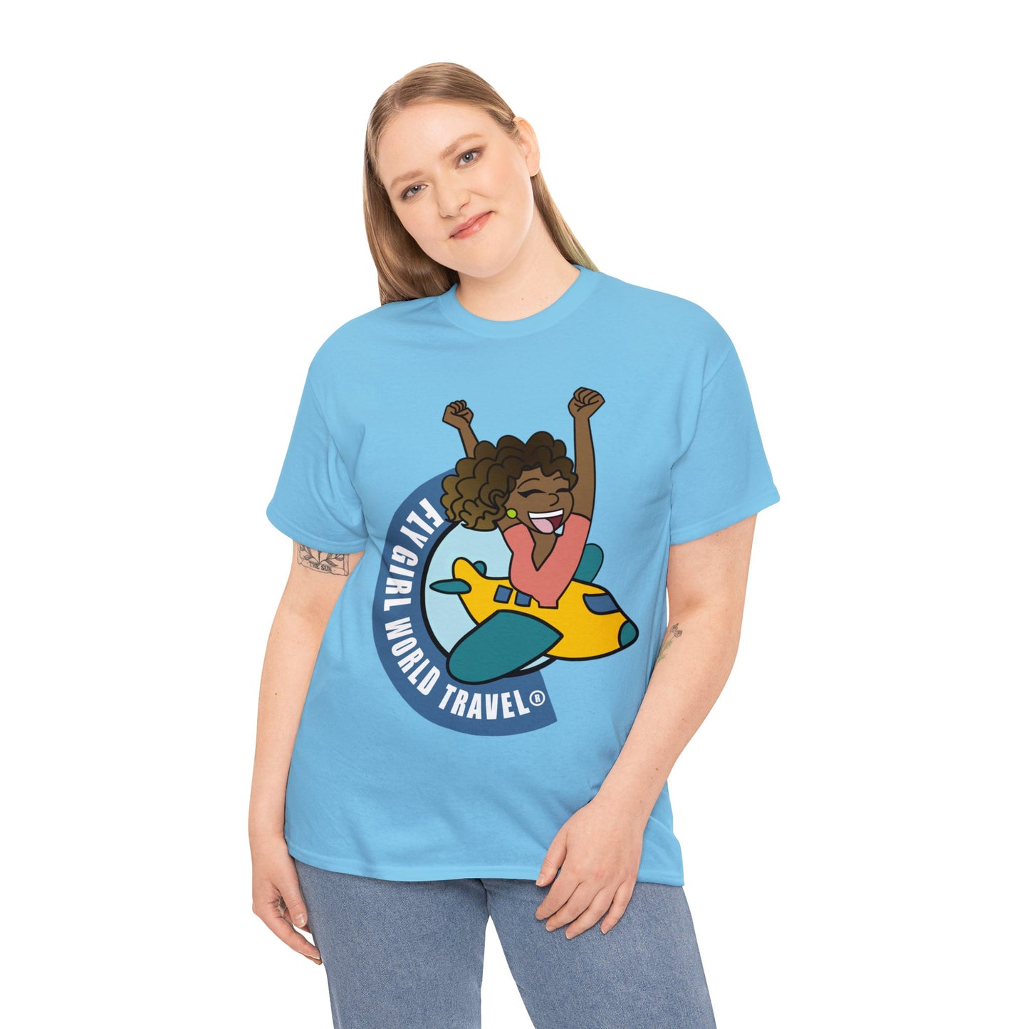 FlyGirl Unisex Heavy Cotton Tee