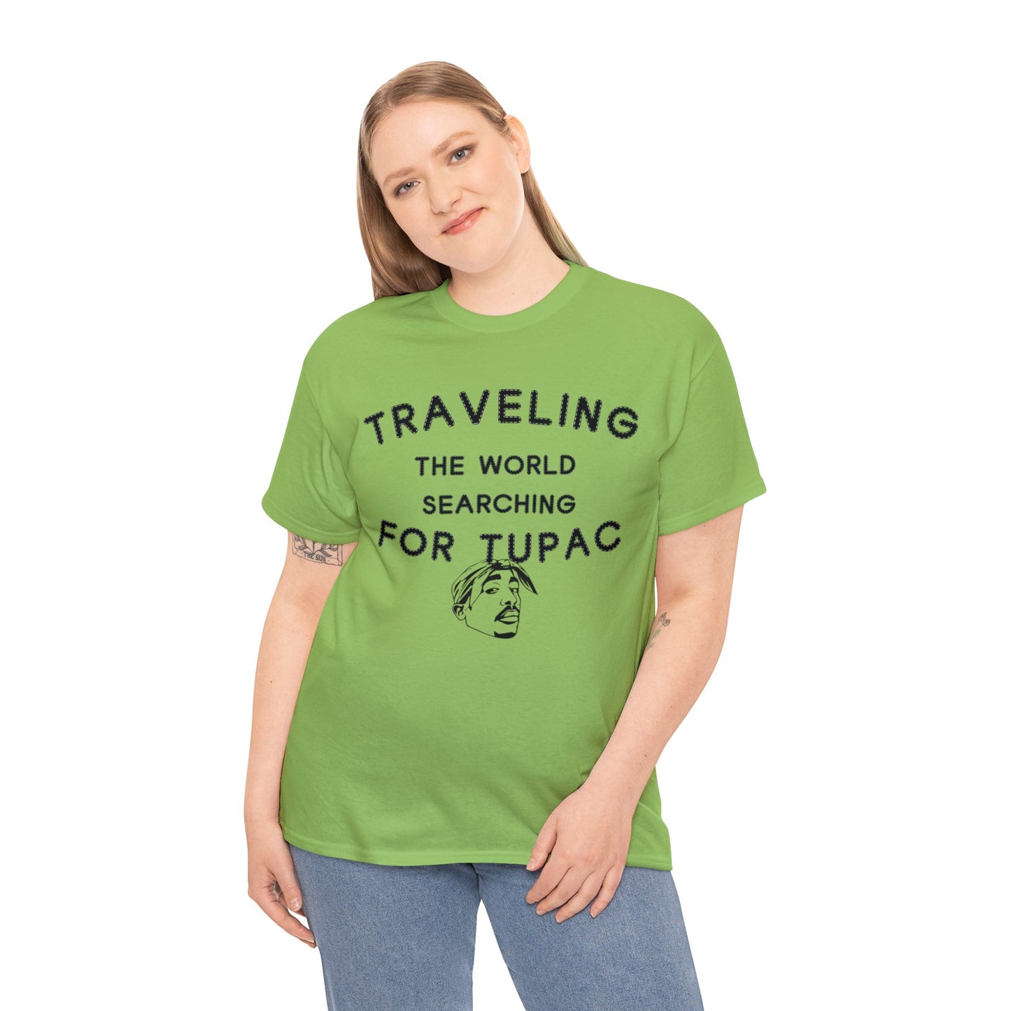 Searching For 2Pac -Plain Tee